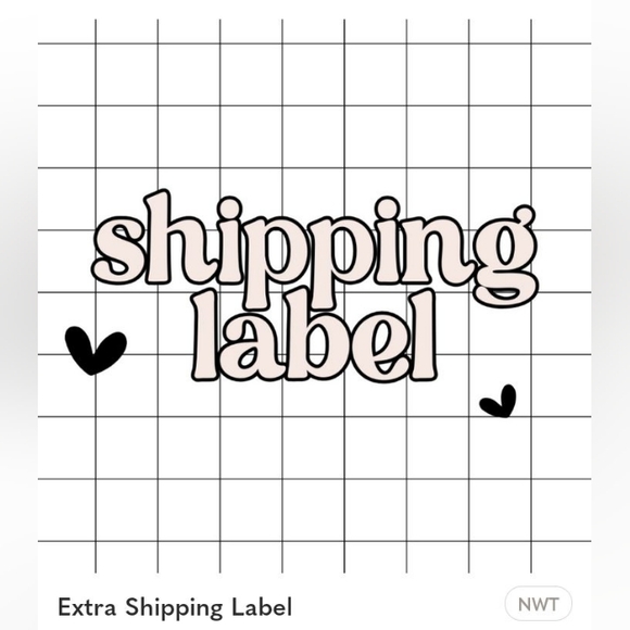 Extra Shipping Label - Picture 1 of 1
